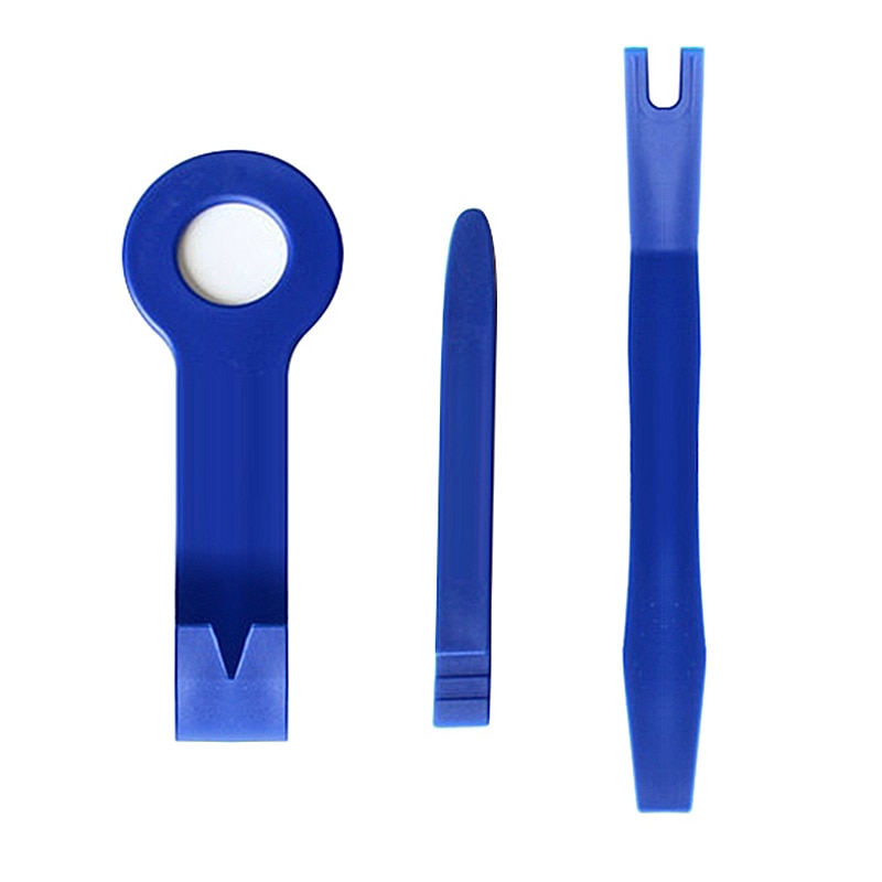 7pcs Car Door Clip Panel Audio Video Dashboard Removal Kit Installer Prying Tool Navigation Disassembly Automobile Nail Puller