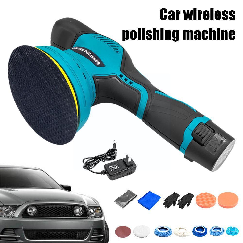 Automatic Wax Polishing Machine Cordless Eccentric Speeds Gears Machine Polishing 8 Car Machine Rust Removal Polisher Of Z9L3