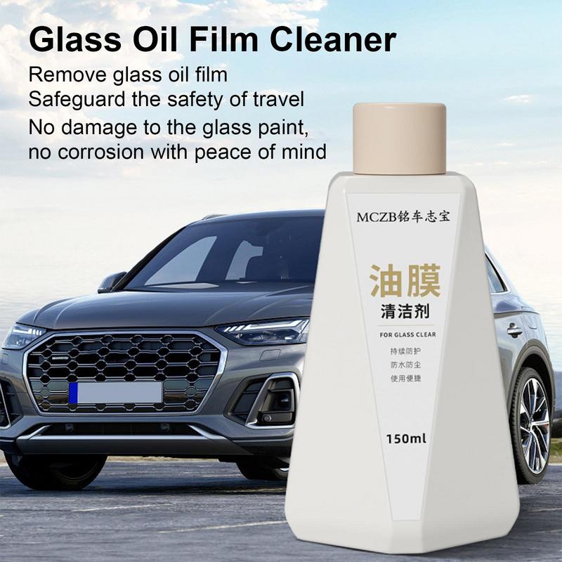 150ml Car Glass Oil Film Remover Window Windshield Rainproof Anti-fog Maintenance Agent Car Windshield Wiper Glass Washer