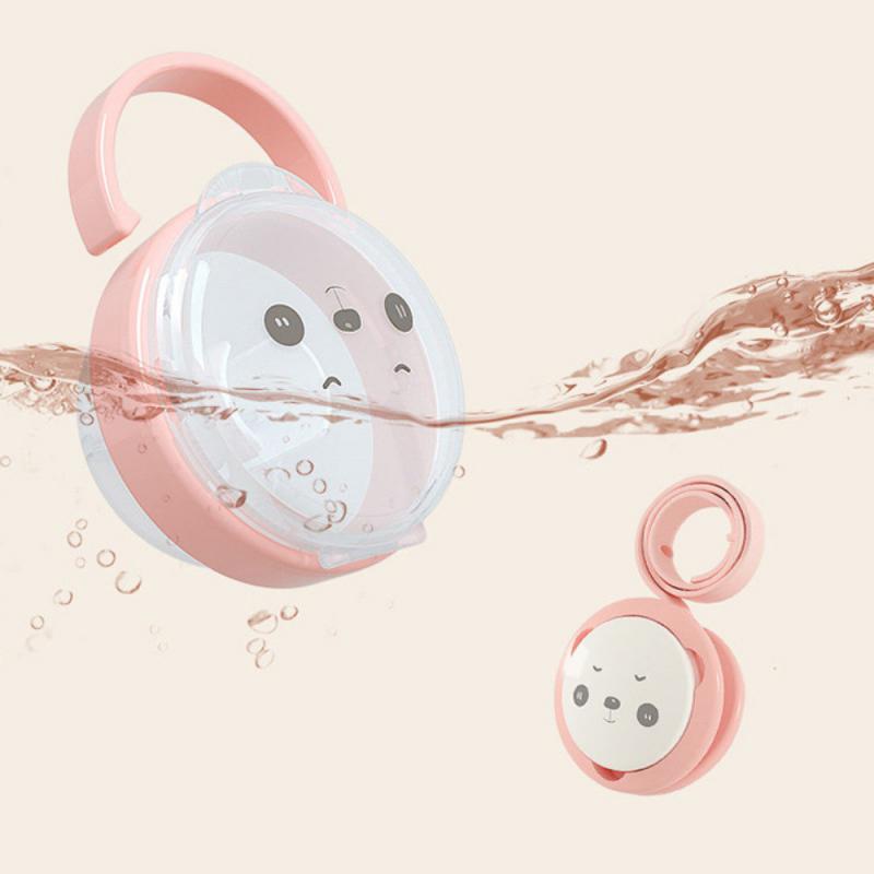 Baby Pacifier Clip Chain More Than 3 Months With Pacifier Box Q Bomb Soft Cartoon Baby Accessories Anti-drop Nipple Clip 25cm