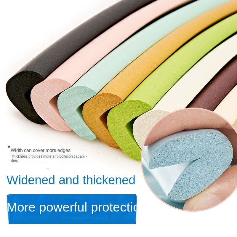 Child Bumper Wholesale Corner Hemming Baby Bump Proof Wall Sticker Table Corner Soft Bag Protect Baby Safety