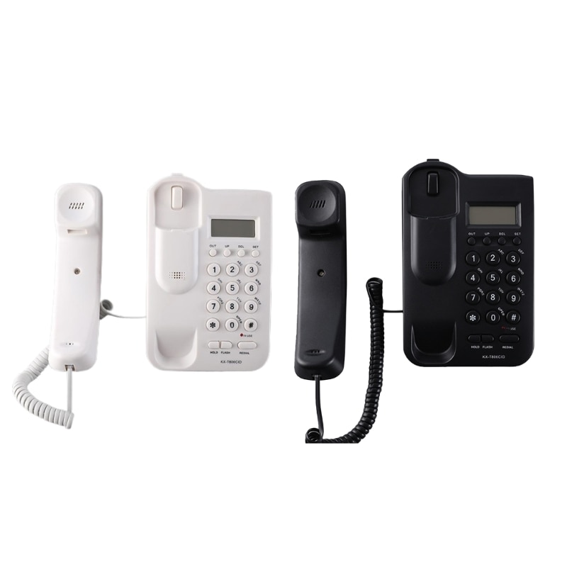 Wired Telephone Big Button Landline Phones with Caller Identification for Office