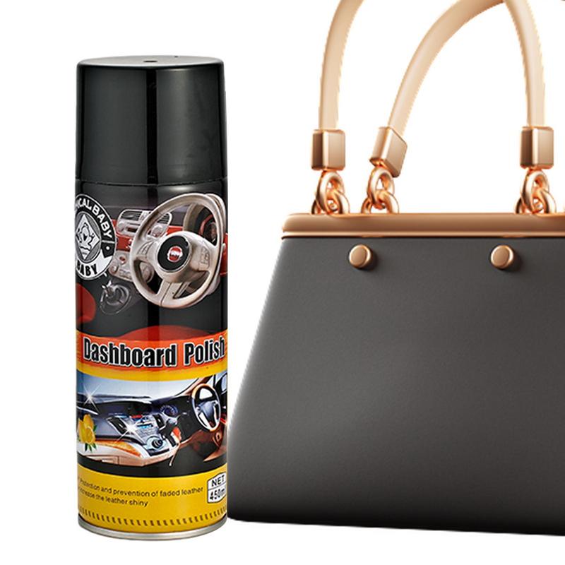 Car Interior Shine Spray Multipurpose Car Polish Wax Car Detailing Protectant With Long Lasting Protection Leather Shine