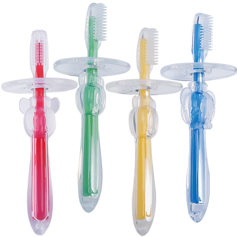 Baby Toothbrush Soft Silicone Children Training Toothbrush Baby Children Dental Oral Care Tooth Brush Kid Tooth Brush Baby Items