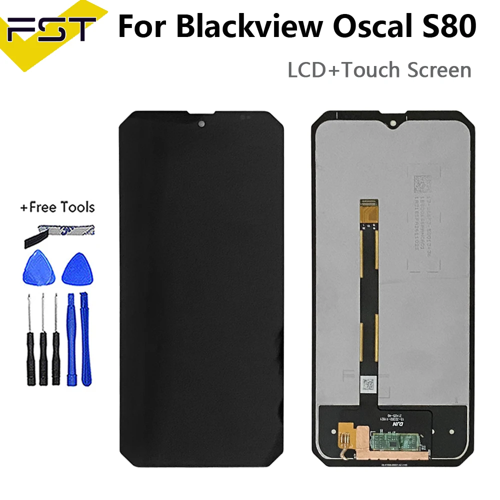6.58 inches For Blackview Oscal S80 LCD Display+Touch Screen Digitizer Assembly Oscal S80 Screen