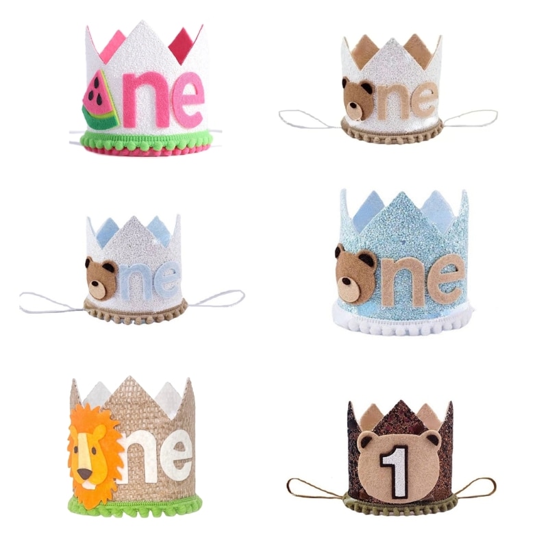 Baby for Birthday Party Baby First Birthday First Birthday Hat for Photo Booth Props Birthday Party Hat Girl