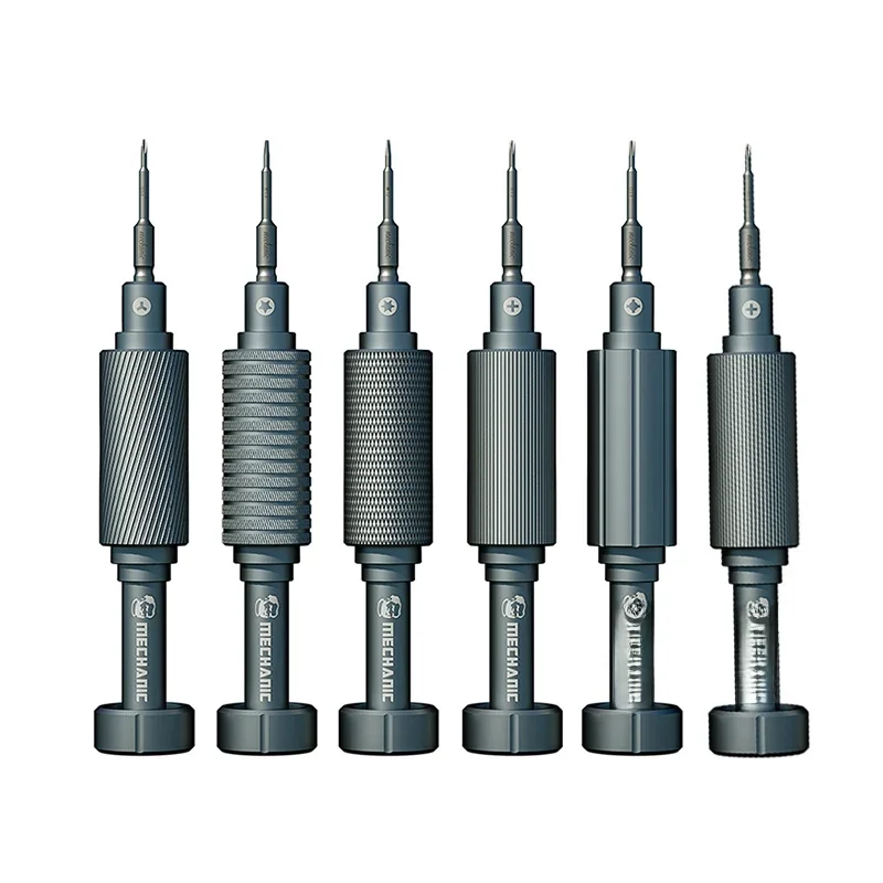 New MECHANIC High Hardness Screwdriver Kit Convex Cross Torx T2 Y0.6 Pentalobe Phillips for Phone
