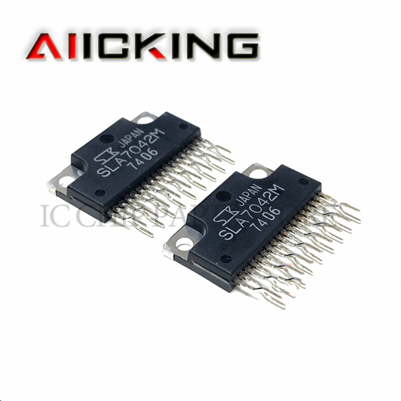 SLA7042M 2pcs/lots, SIP-18 Motor Driver/Controller, Stepper, 4.5V to 5.5V supply, 100V/1.5A/4Outputs, Original In Stock