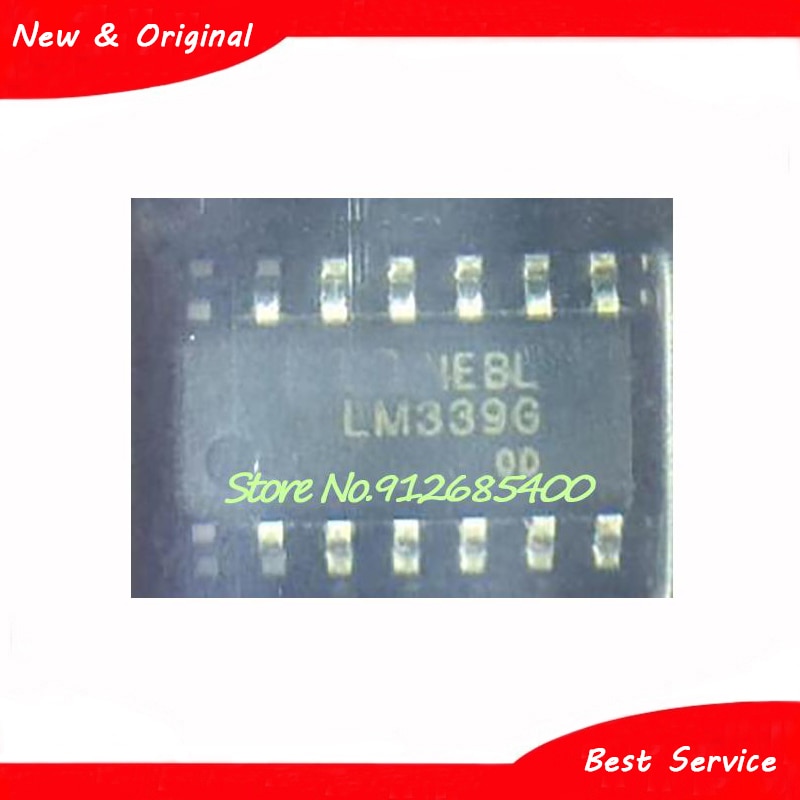 10 Pcs/Lot LM339G-S14-R LM339G SOP14 New and Original In Stock