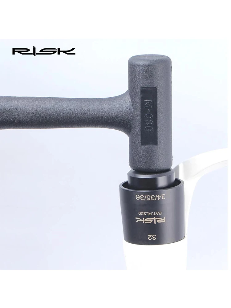 RISK Bicycle Fork Seal Driver Tool Kit Fork Seal Installation Tool for FOX 32/34/35/36mm Pipe