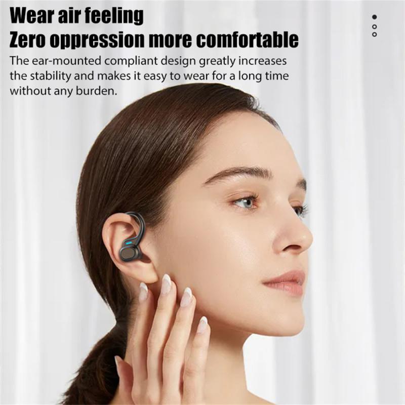 Sports Headset Magnetic Attraction Transmission Distance 10m Touch Control Headset High-definition Noise-free Earphone