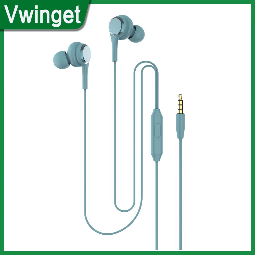 Heavy Bass In Ear Headphone With Mic Stereo Mobile Earphone Earbuds Wired Headphones 3.5mm Comfortable Wire Game Headset