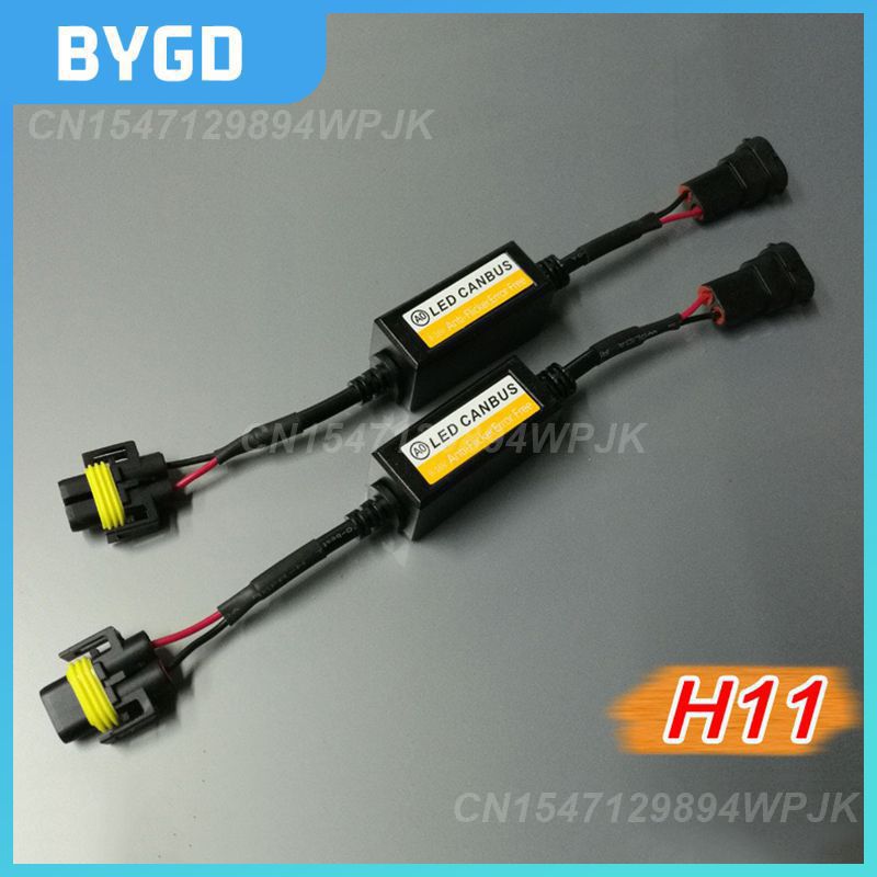 H1/h3/h4/h7/h8/h9/h11 Led Canbus Decoder 12v Durable Car Led Canbus Load Resistor Controller Plug&play Warning Canceler