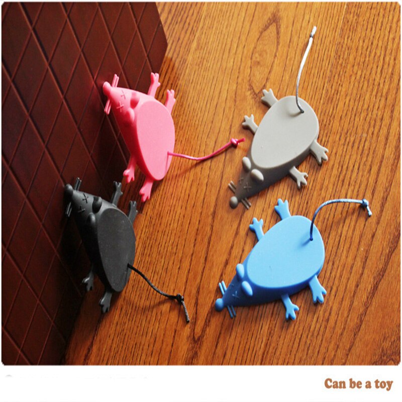 Cartoon Cute Animal Mouse Shape Silica Gel Door Stopper Baby Safety Supplies Protect Baby Children Kid Safe