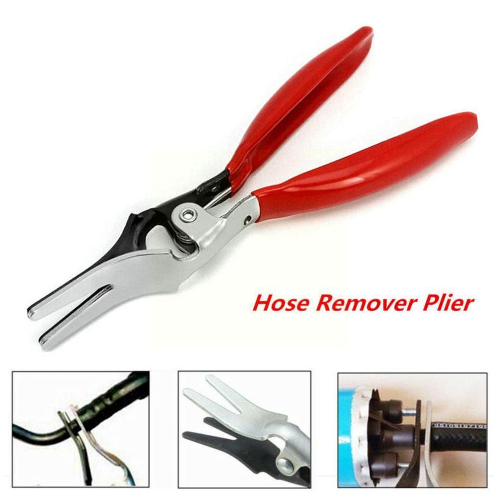 Automobile Oil Pipe Separating Pliers Universal Angled Vacuum Removal Separator Pliers Tools Tube Hose Fuel Pipe Line Q5Z6