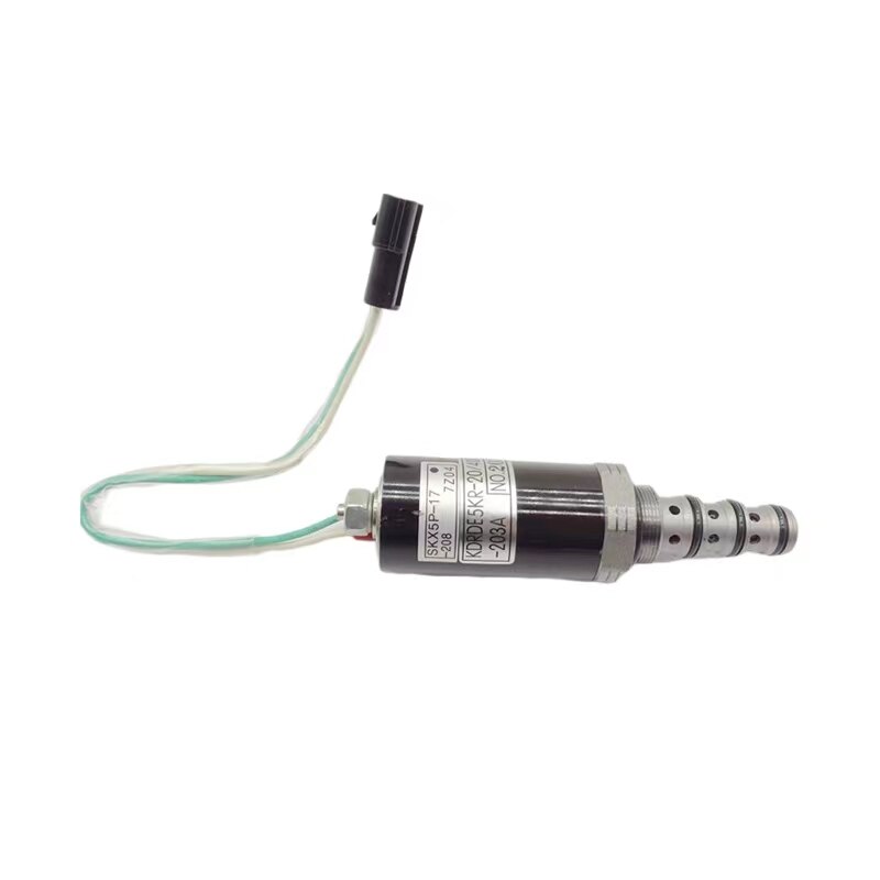 Excavator R215-7 R225-7 hydraulic pump solenoid valve KDRDE5KR-20/40C07-203A