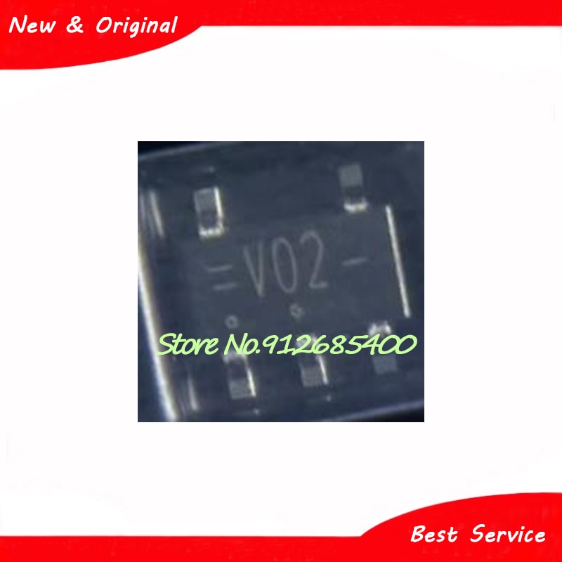 10 Pcs/Lot 74LVC1G02GV V02 SOT753 New and Original In Stock