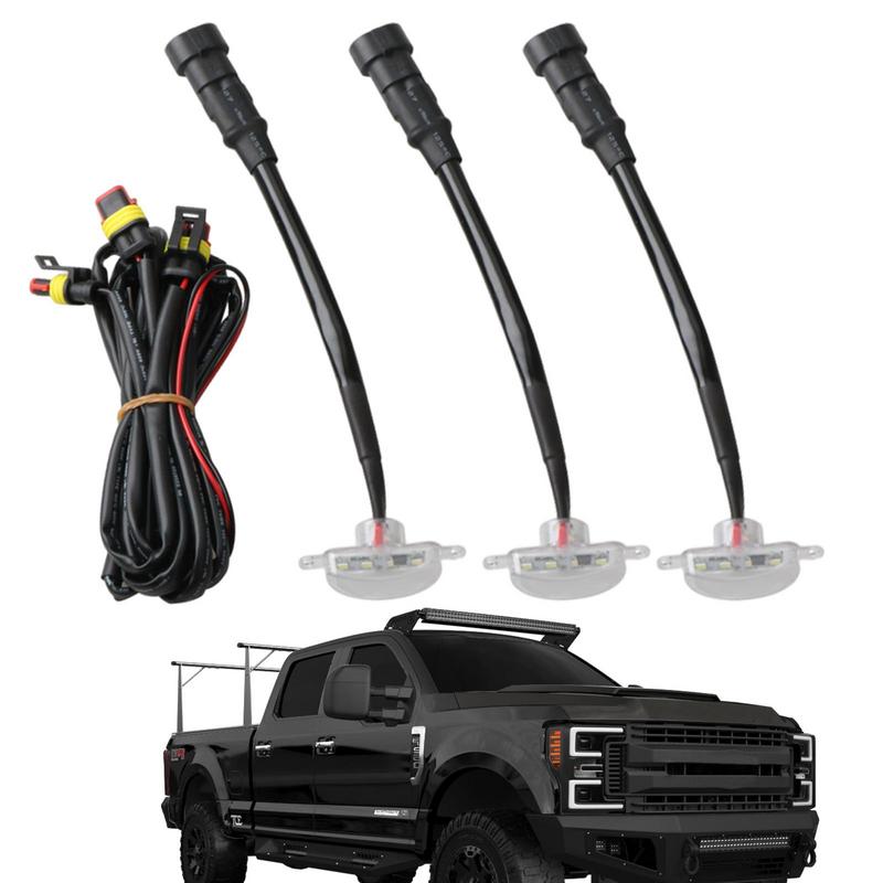 Amber Grill Lights LED Strobe Light Truck Decorative Lights Gorgeous Appearance High Brightness Low Consumption Fits Most Pickup