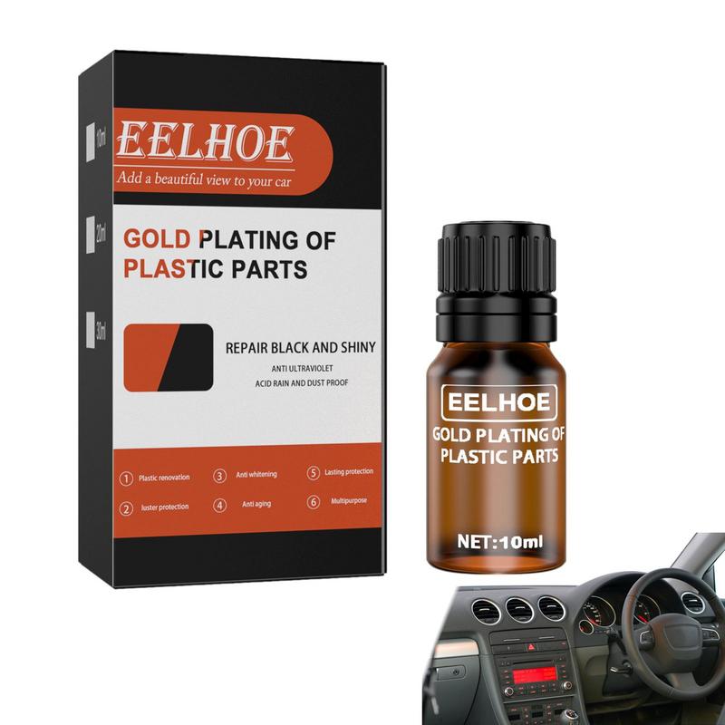 10/30ml Universal Car Plastic Parts Refurbish Agent Auto Maintenance Cleaner Practical Long-lasting Oating Paste Car Supplies