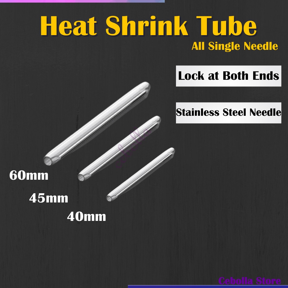 1000~2000pcs/lot 1.0mm x 60mm 45mm 40mm Bare Fiber Optic Fusion Protection Splice Sleeves Heat Shrink Tube Optic Hot Melt Tube