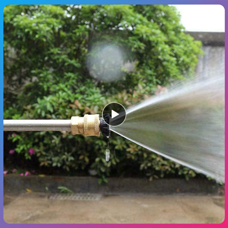 Durable /power Washer Spray Nozzle Kit Spray Nozzles Tips Quick Connect Universal High Pressure Washer Spray Nozzle Portable