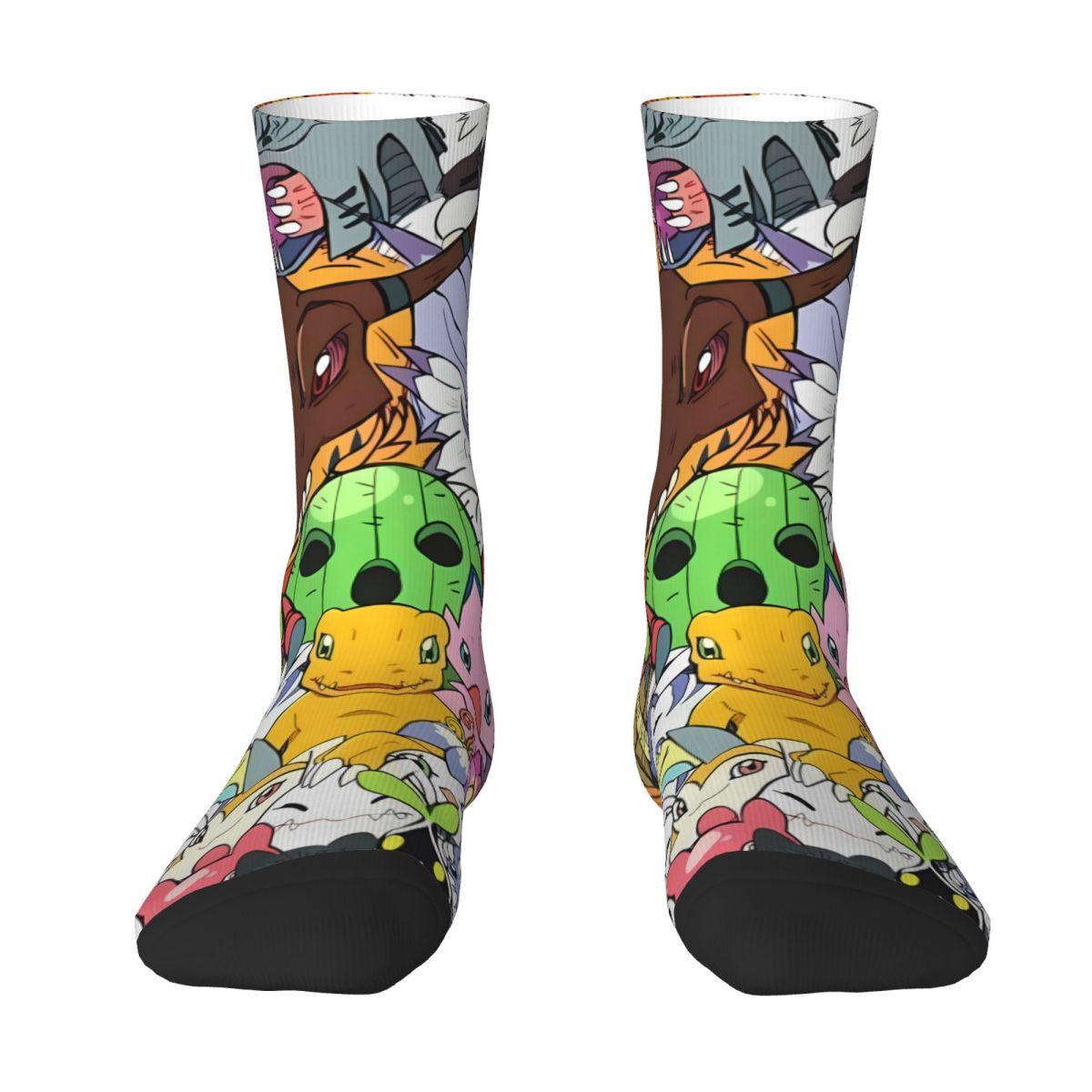 Cool Digimon Adventure Yagami Taichi Anime Sock Socks Men Women Polyester Stockings Customizable Hip Hop