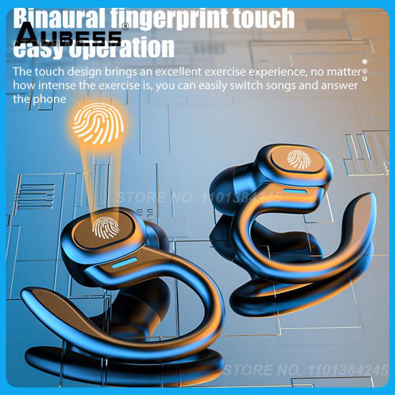 High-definition Noise-free Earphone Transmission Distance 10m Sports Headset Magnetic Attraction Stereo Surround Sound