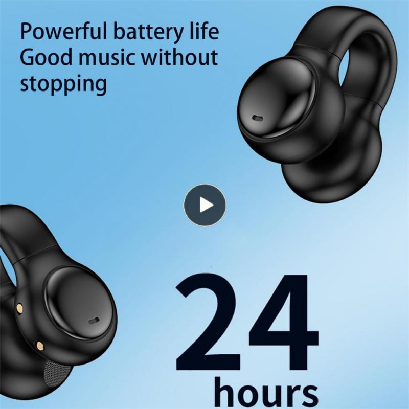 Sports Headset Intelligent Touch Abs Pu Touch Control Headset Stereo Sound Effects Headset Earphone Wireless Earphone