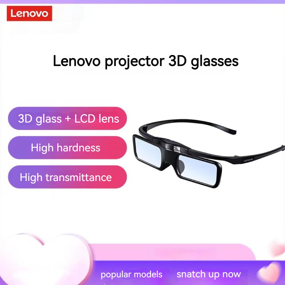 Original Lenovo L-PAG701 3D glasses home theatre immersive experience stereo relief movie game projector glasses