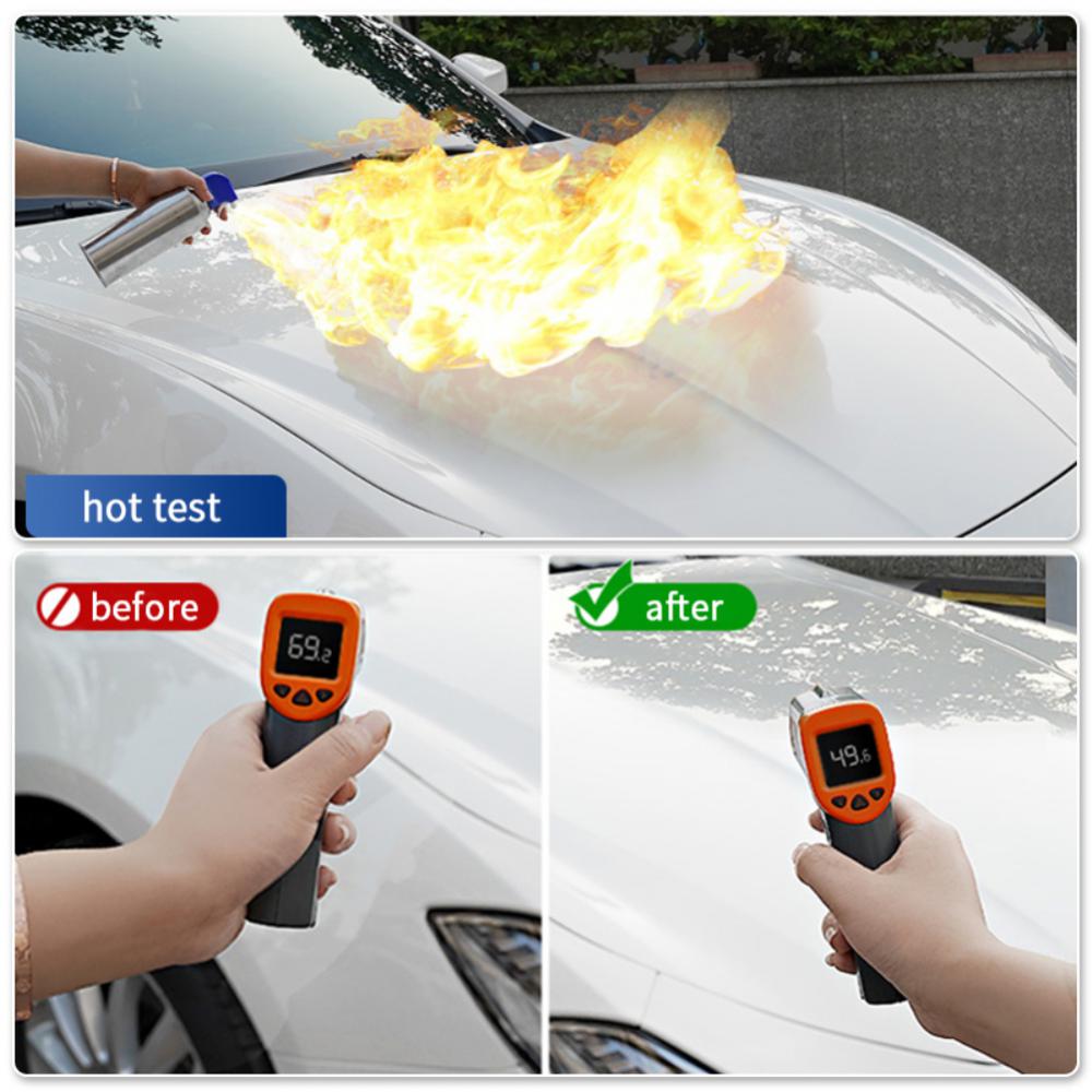 Quick Coat Hydrophobic Polish Waterless Car Wash Wax And Long Lasting Protection 50ml HGKJ Ceramic Coating More Shine Fortify