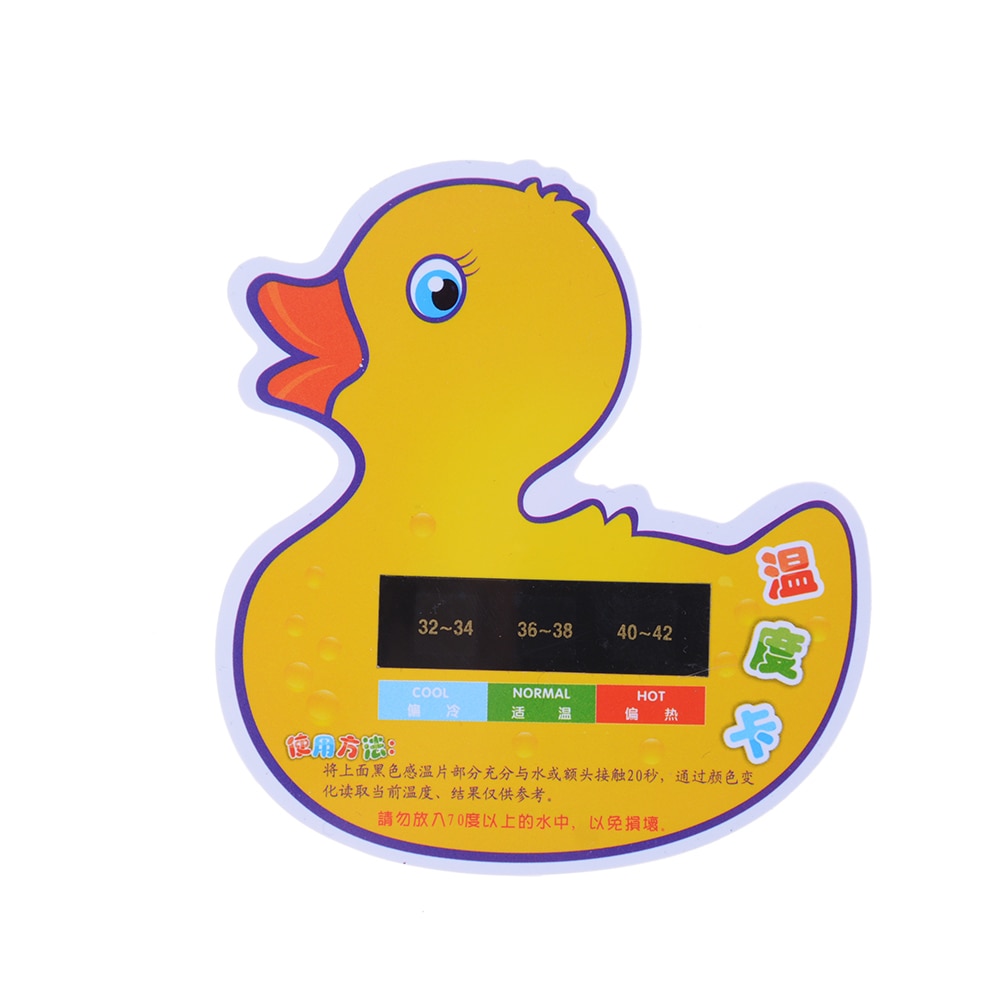 1pc Thermometer Cartoon LCD Water Temperature Meter Baby Take Shower Thermometer Bath Thermometer Wholesale