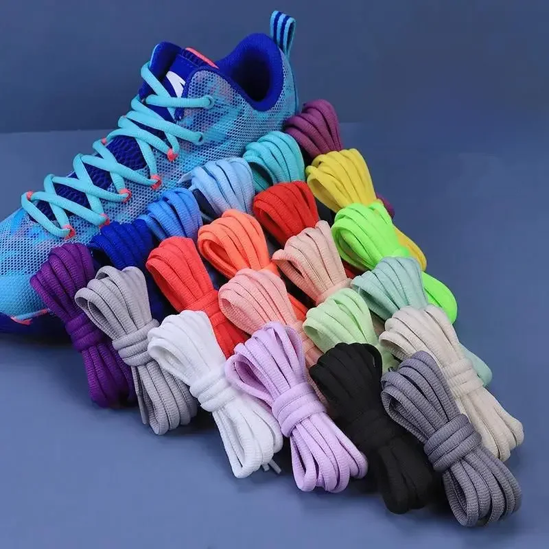 Round Shoelaces Basketball Shoes Men's And Women's Casual Sports Shoe Shoestrings Non-Slip