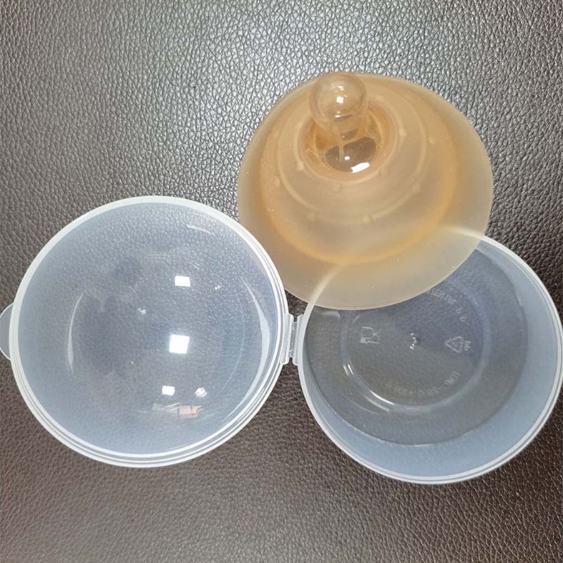 Double Layer Silicone Nipple Protector Breastfeeding Mother Breast for Protection Pad Cap Shield Cover