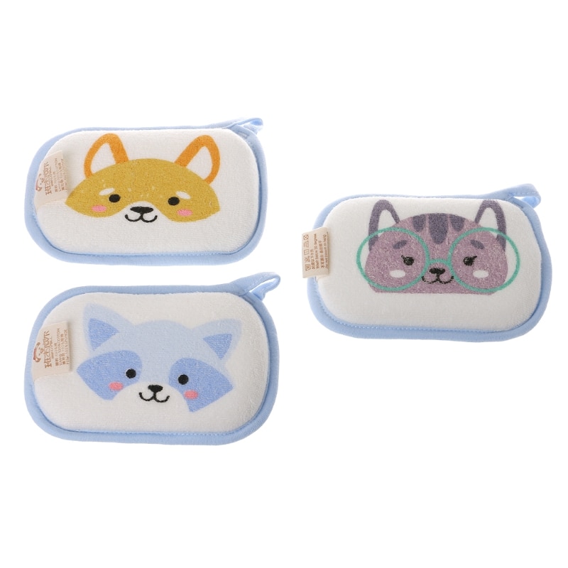 Natural Kids Bath Sponges for Infants Fast Drying Baby Bath Tub Sponge Wholesale