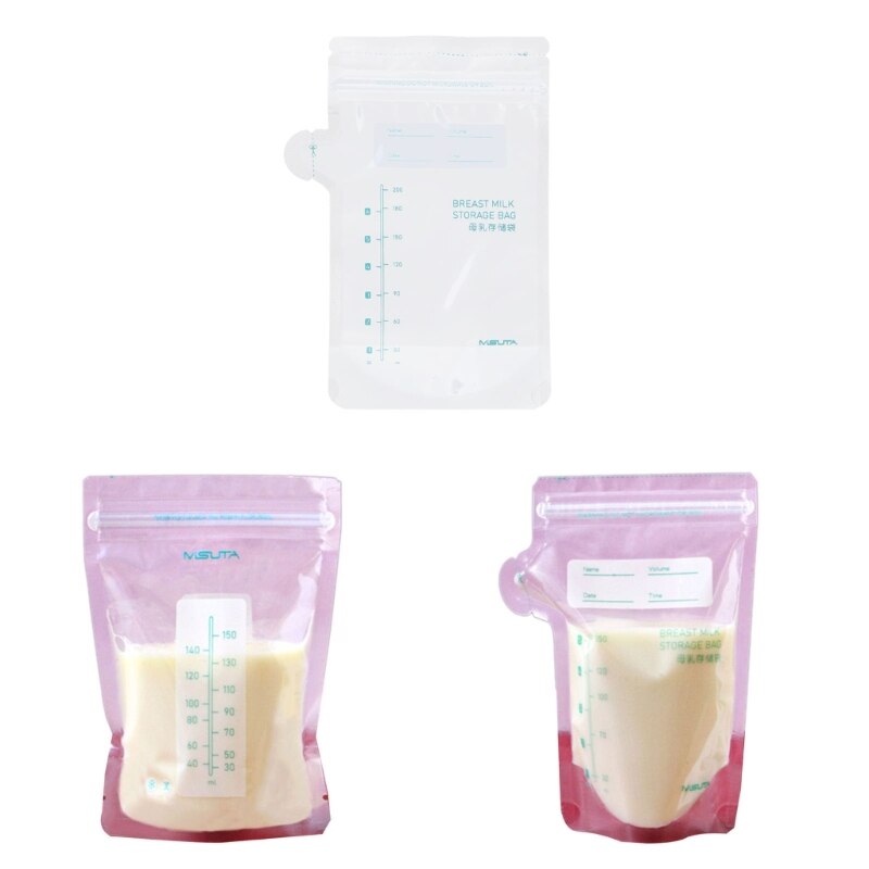 150/200ML Travel Food Breast Milk Storage Bags Baby Formula Freezing Bag Wholesale