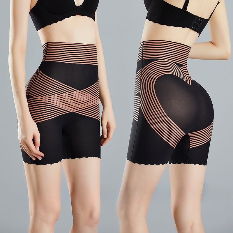 2023 New Slimming High Waist Shorts Under the Skirt Women Tummy Control Shorts Slimming Belly Underwear Mesh Body Shaper