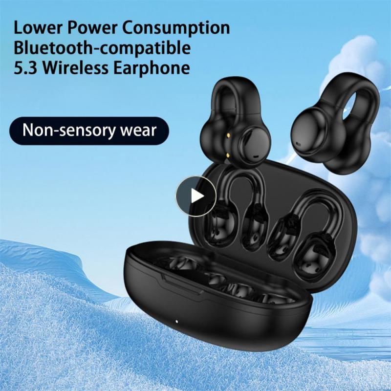 Sports Headset Abs Pu Strong Battery Life Headset Ipx5 High-quality Sound Quality Touch Control Headset Earphone