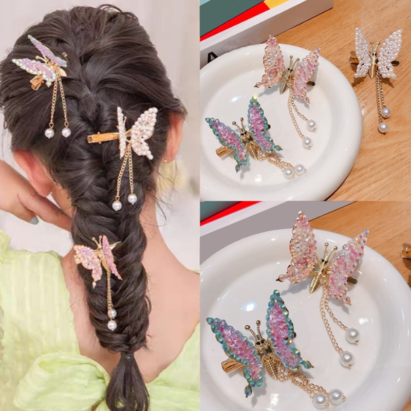 New Children's Butterfly Hairpin Girls' Hair Accessories