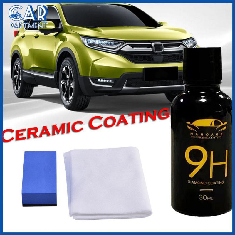 9h High Gloss Coating Protection 30ml Nano Hydrophobic Car Refurbishing Tool Ceramic Coating Premium Car Refurbishing Tool Set