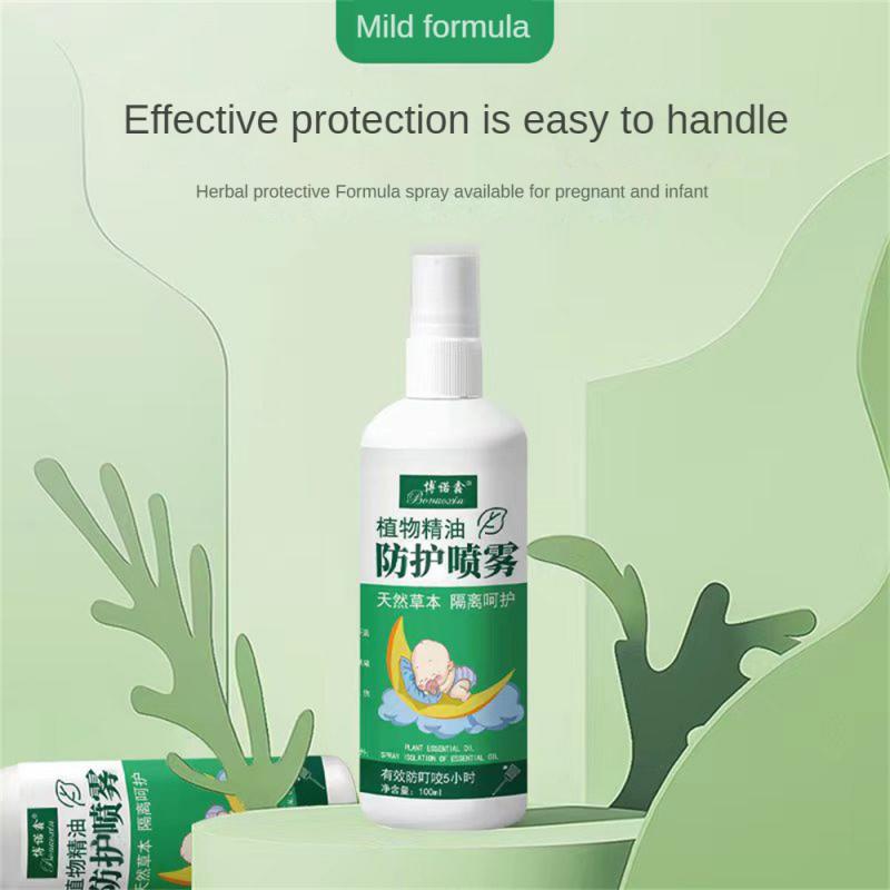 Mosquito-proof Products Mosquito Repellent Protective Plant Essential Oil Spray Household Supplies Summer Fragrance Portable