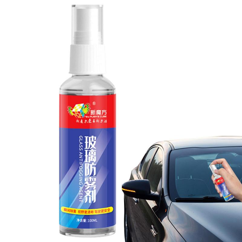 Car Glass Anti Fog Spray Portable Car Glass Cleaner Anti-fogging Windshield Cleaner For Home Window Shower Door Windshield Lense