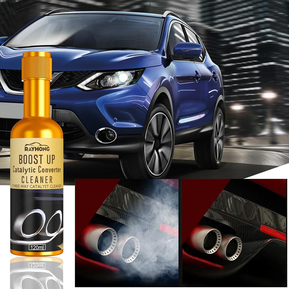 120ml automotive ternary catalytic cleaner, engine internal disassembly free cleaning, exhaust gas carbon removal cleaning agent