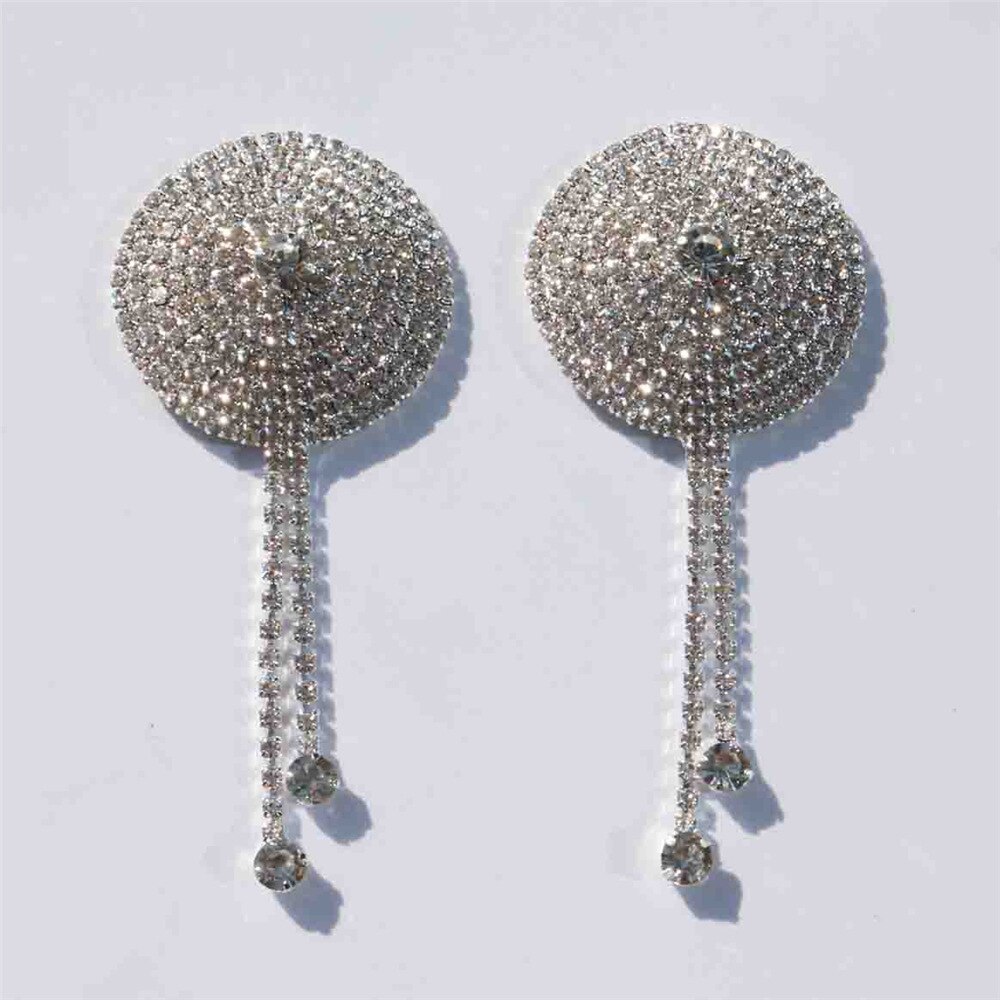 Accessories: Women's Floral Sexy Breast Patch Anti Fading Diamond Chest Patch Nipple Stickers