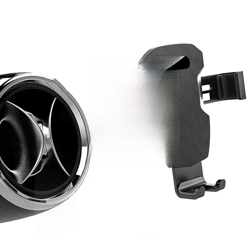 Car Phone Holder Air Vent Support For Round Air Outlet Clip 360° Rotation Cellphone Mount Smartphone