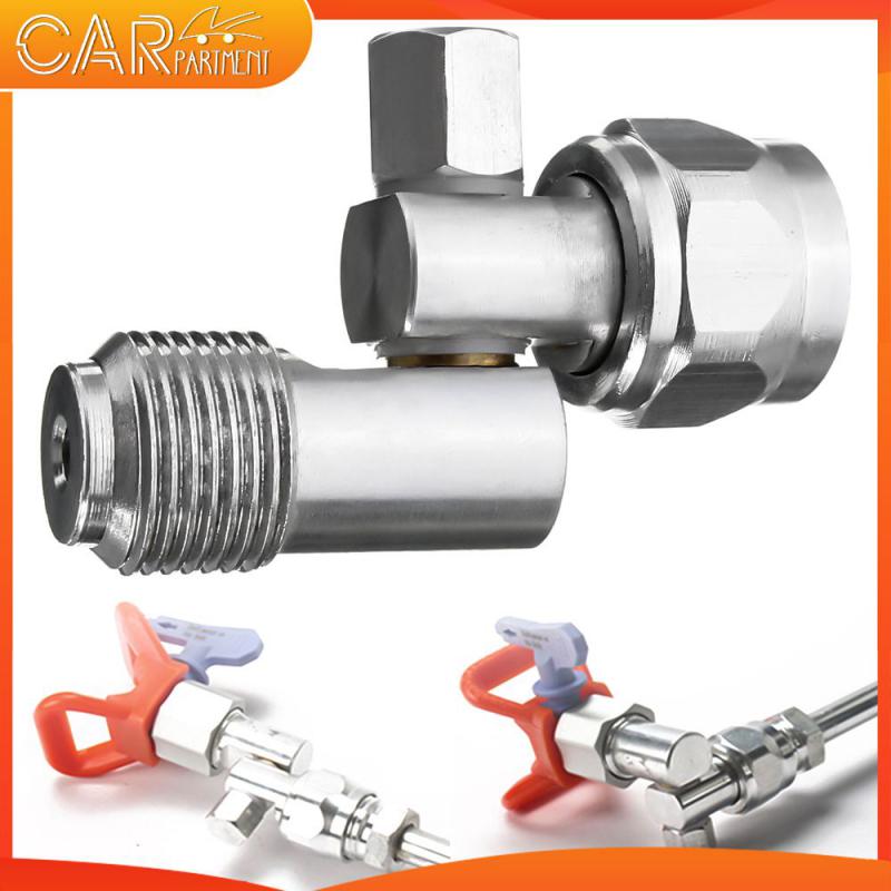 Airless Paint Spray Gun Swivel Joint Alloy Practical Rotation Swivel Airless Spraying Machine Connector Car Accessories F-7/8