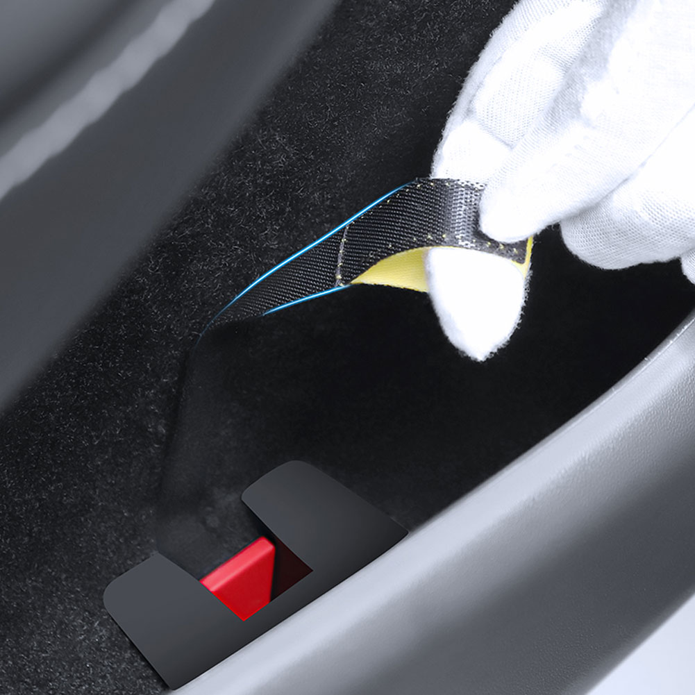 Car Door Emergency Handle Rear Door Mechanical Switch Extended Manual Door Release Emergency Safety Pull Rope for Tesla Model Y