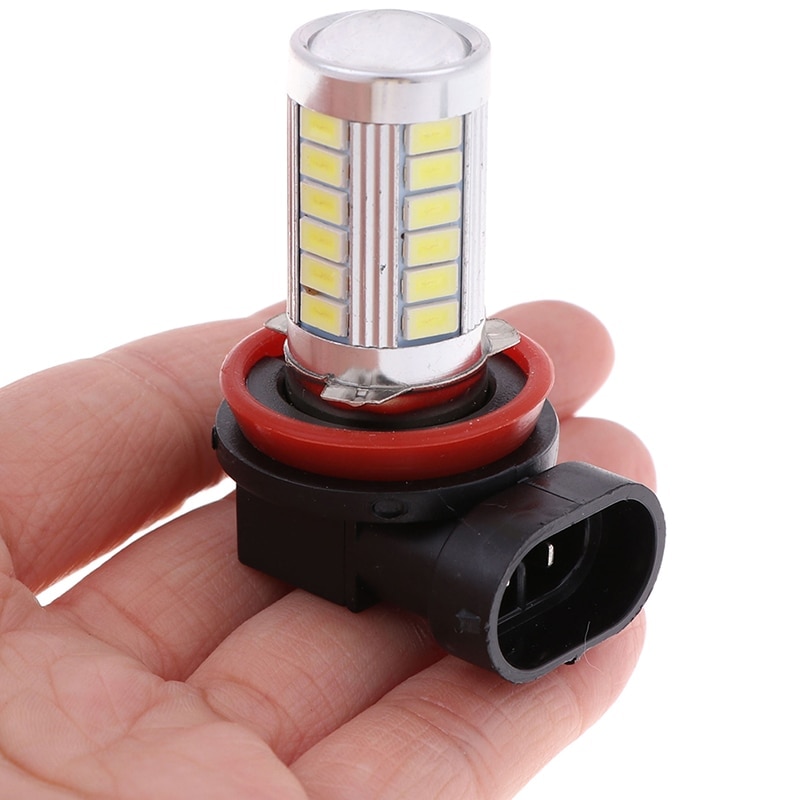 1Pc Super Bright H8/H11 33LED White Car Fog Light Headlight Driving Lamp Bulb 5630SMD