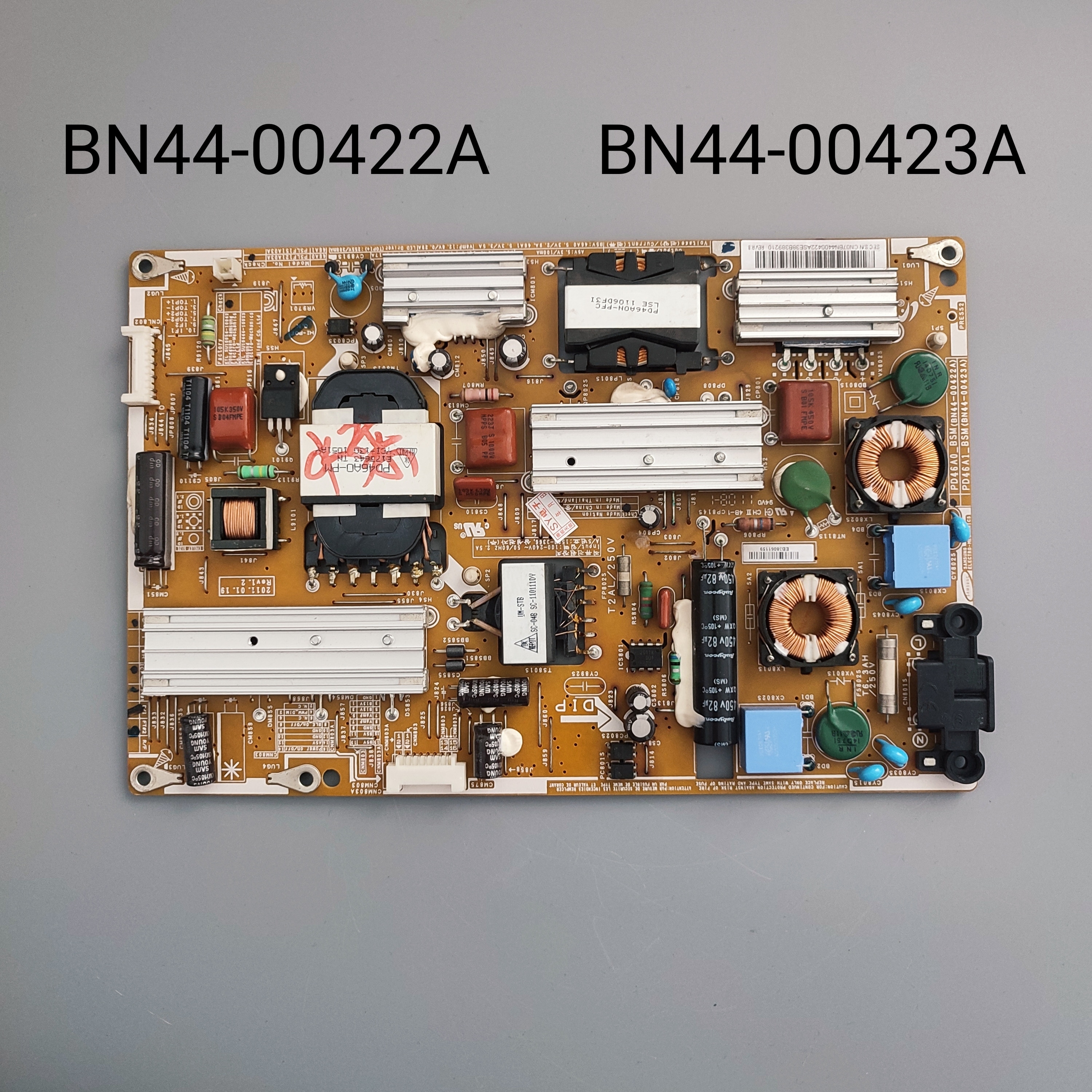 Original For Samsung Power Board BN44-00422A BN44-00423A for UE46D5500 UE40D5000 UE40D5500 UE40D5520 UE37D5520 UE37D5000