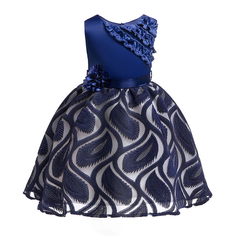 3-10 Year Old Girl Flower Party Dress Wedding Flower Dress Prom Dresses Birthday Gift Sukienki Komunijne
