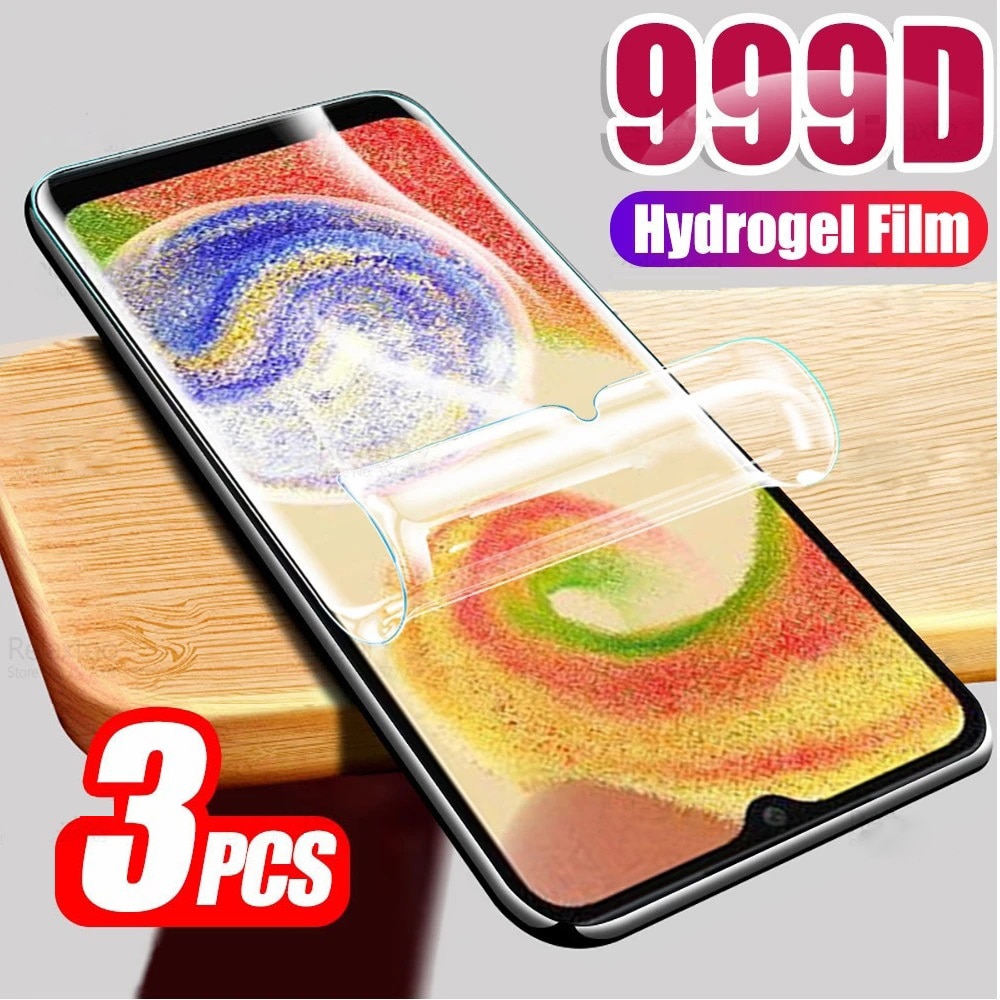 3PCS Hydrogel Film For Samsung Galaxy A04 A04S A04e A14 A24 A34 A54 A74 5G Screen Protector HD Clear Film